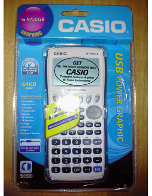 Casio FX-9750GII Graphing Calculator - Buy Online!