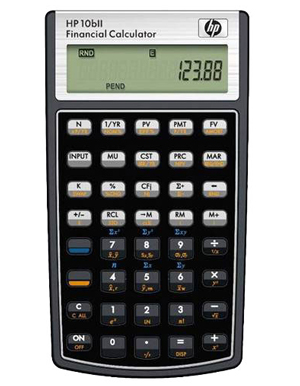 HP 10bII+ Financial Calculator