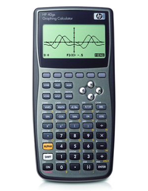 HP 40gs graphing calculator