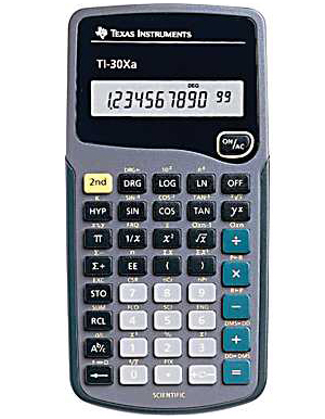 TI 30XA Scientific Calculator