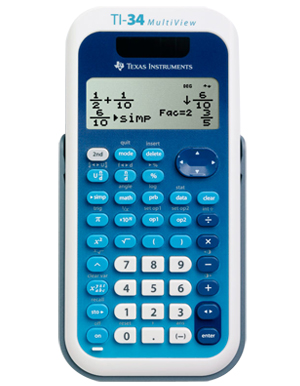 Texas Instruments TI-34 MultiView Calculator 