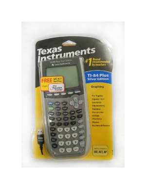 TI-84 Plus Silver Medium Graphing Calculator - Shop Online!