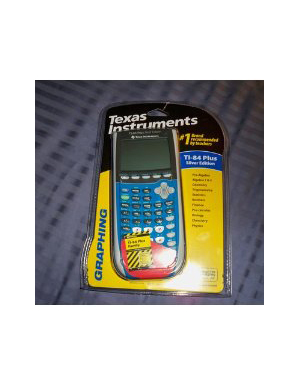 TI-84 Plus Silver Edition Blue Graphing Calculator - Buy Online!